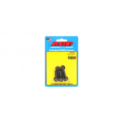 Boulonnerie universelle ARP M6 x 1.00 - Black Oxyde 12 Pts x5