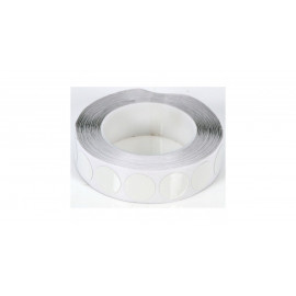 Disques adhésifs en polyester/aluminium B-G Racing rouleau de 1000 pièces