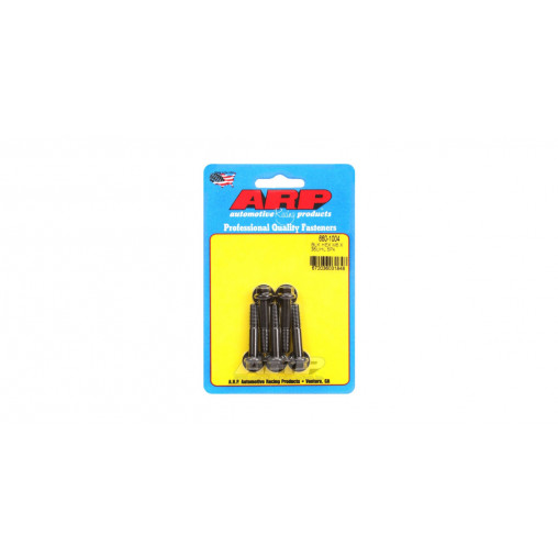 Boulonnerie universelle ARP M6 x 1.00 - Black Oxyde Hex x5