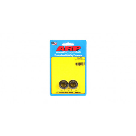Pack écrous ARP (2) 9/16-18 - Black Oxyde 12 pts