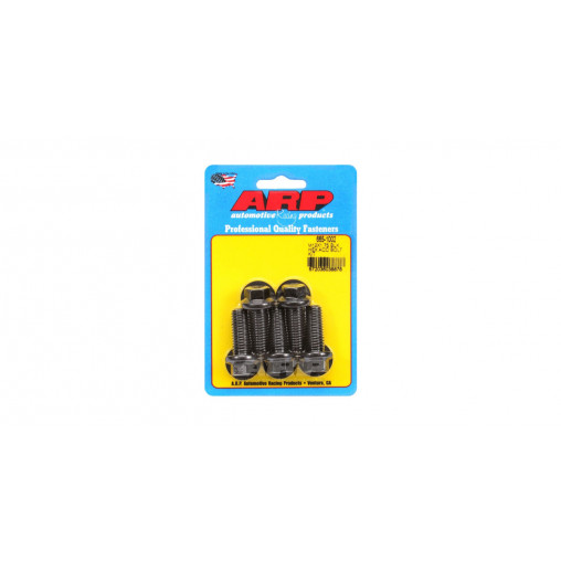 Boulonnerie universelle ARP M12 x 1.75 - Black Oxyde Hex x5