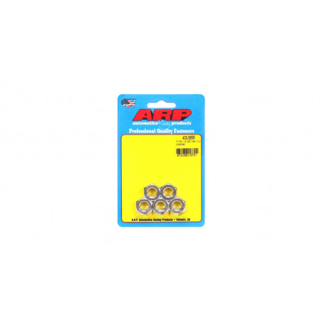Pack écrous ARP (5) 7/16-14 - Inox Hex