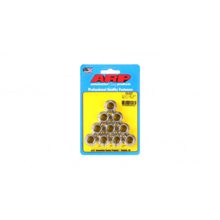 Pack écrous ARP (10) M12 x 1.25 - Inox 12 pts