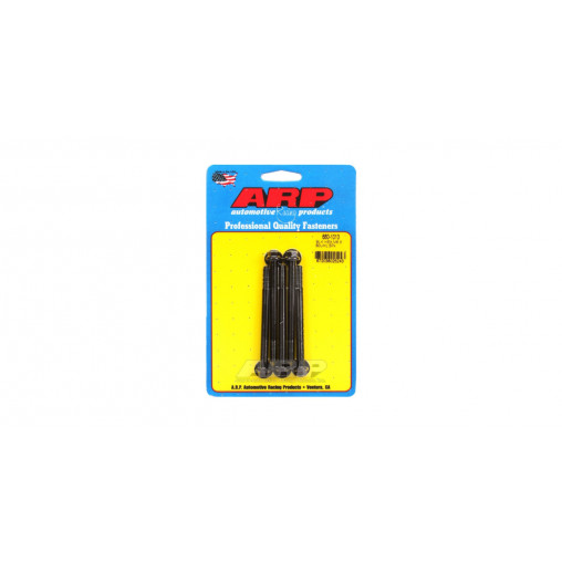 Boulonnerie universelle ARP M6 x 1.00 - Black Oxyde Hex x5