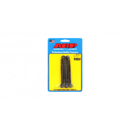 Boulonnerie universelle ARP M6 x 1.00 - Black Oxyde Hex x5