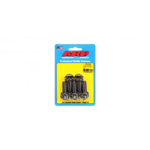 Boulonnerie universelle ARP M12 x 1.50 - Black Oxyde 12 Pts x5