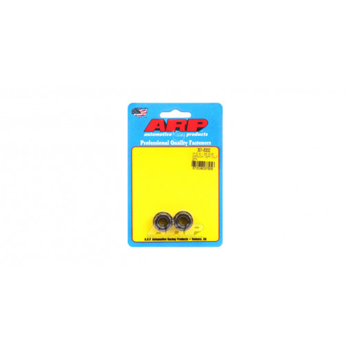 Pack écrous ARP (2) M10 x 1.25 - Black Oxyde 12 pts