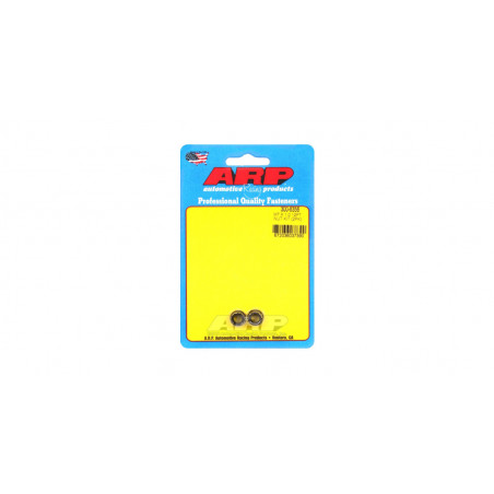 Pack écrous ARP (2) M7 x 1.00 - Black Oxyde 12 pts