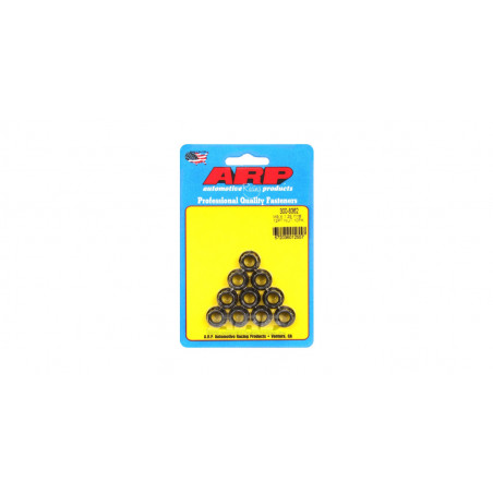 Pack écrous ARP (10) M9 x 1.25 - Black Oxyde 12 pts