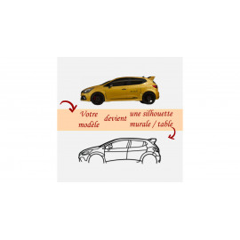 Décoration murale Art Design - silhouette Subaru IMPREZA WRX-STI Décoration murale Art Design - silhouette Subaru IMPREZA WRX-STI