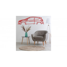 Décoration murale Art Design - silhouette Ford FIESTA ST Décoration murale Art Design - silhouette Ford FIESTA ST