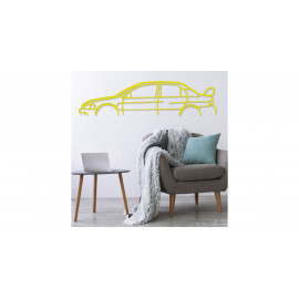 Décoration murale Art Design - silhouette Mitsubishi LANCER EVO 9