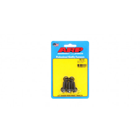 Boulonnerie universelle ARP M6 x 1.00 - Black Oxyde Hex x5