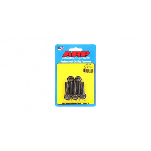 Boulonnerie universelle ARP petite tête 3/8-24 - Black Oxyde 12 Pts x5