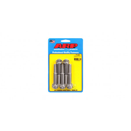 Boulonnerie universelle ARP M12 x 1.75 - Inox 12 Pts x5