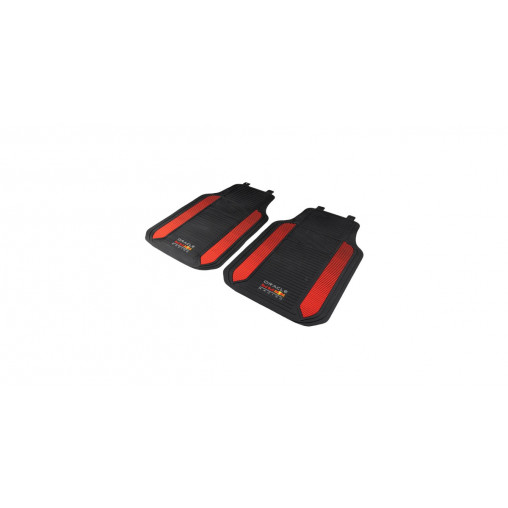 Jeu de 2 tapis de sol en PVC noir/rouge ORACLE RED BULL RACING