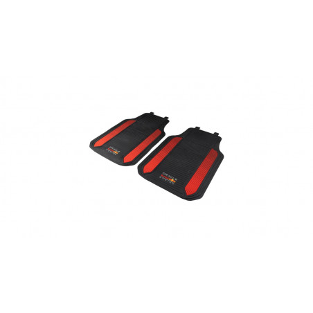 Jeu de 2 tapis de sol en PVC noir/rouge ORACLE RED BULL RACING