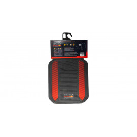 Jeu de 2 tapis de sol en PVC noir/rouge ORACLE RED BULL RACING