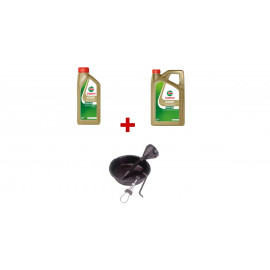 Pack vidange Castrol Supercar huile + bac