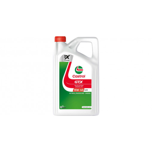Huile moteur CASTROL GTX 15W-40 A3/B3 5L