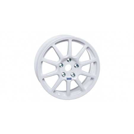Jante Braid FullRace A 8X18 5X100 ET 38 Alésage 56.1 Blanc