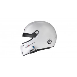Casque Stilo ST6 GT Turismo Composite blanc/noir - Snell SA2020 FIA 8859-24 Hans FIA8858-10