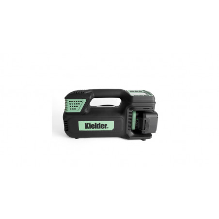 Gonfleur de pneu professionnel 18V KIELDER + chargeur + 1 batterie 5.0Ah