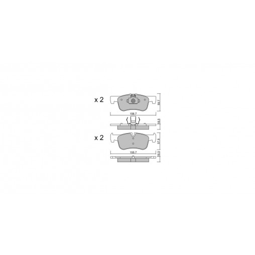 Plaquettes de frein GT2i Club Avant pour BMW 1 II (F20) 118 d 150cv 2011-07-01-2019-06-01 Plaquettes de frein GT2i Club Avant pour BMW 1 II (F20) 118 d 150cv 2011-07-01-2019-06-01