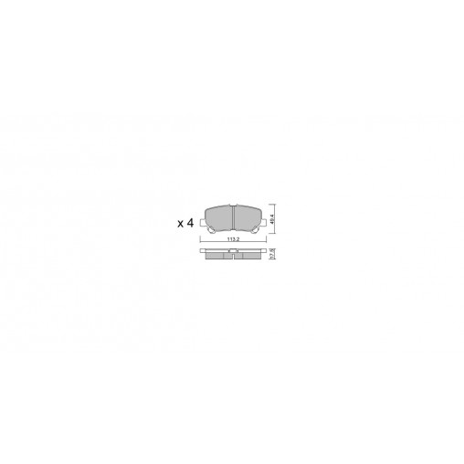 Plaquettes de frein GT2i Club Arrière pour TOYOTA Granvia II (_H3_) EV 218cv 2019-05-01- Plaquettes de frein GT2i Club Arrière pour TOYOTA Granvia II (_H3_) EV 218cv 2019-05-01-
