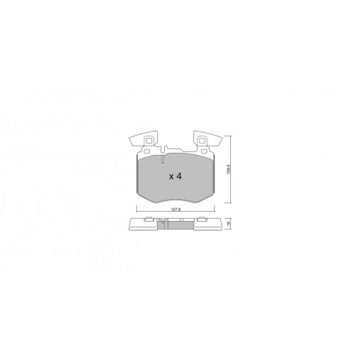 Plaquettes de frein GT2i Club Avant pour MERCEDES BENZ GLC I (X253) 350 e 4-matic (253.954) 320cv 2015-06-01-