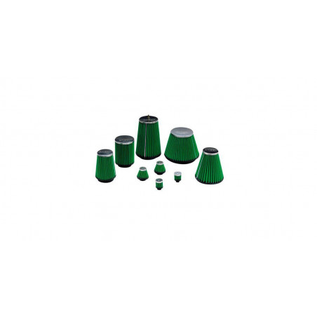 Filtre à air conique GREEN FILTER Diamètre sortie 60mm, Cone 140x120mm hauteur 150