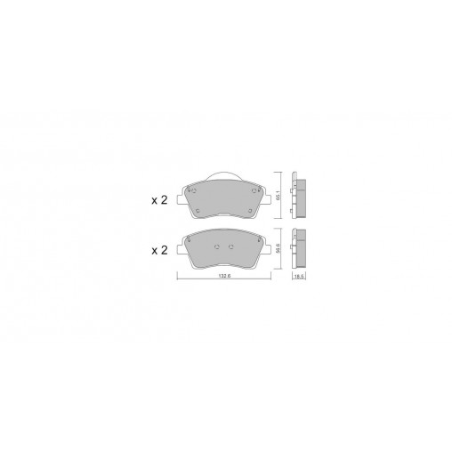 Plaquettes de frein GT2i Club Avant pour VOLVO XC40 (536) D4 Polestar AWD 200cv 2017-10-01-
