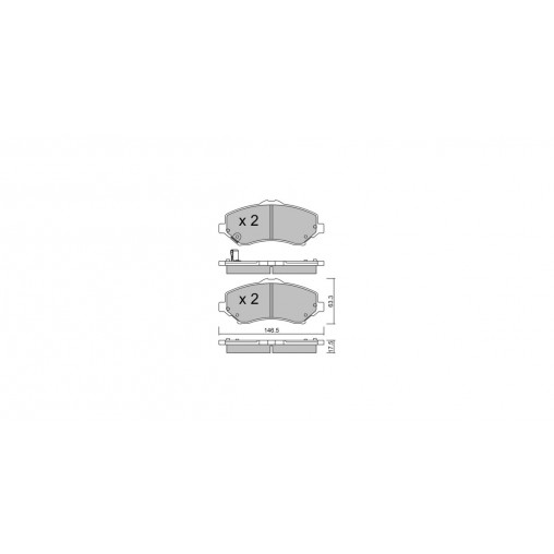 Plaquettes de frein GT2i Club Avant pour JEEP Wrangler III (Jk) 2.8CRD, 3.0 V6 , 3.6 V6 , 3.8 V6 06-17 - Etriers de frein Bosch Plaquettes de frein GT2i Club Avant pour JEEP Wrangler III (Jk) 2.8CRD, 3.0 V6 , 3.6 V6 , 3.8 V6 06-17 - Etriers de frein Bosch