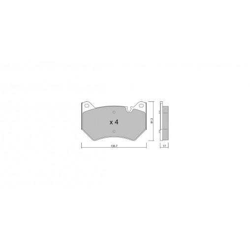 Plaquettes de frein GT2i Club Avant pour AUDI Q5 II (FYB, FYG) 50 TFSI e QUATTRO 266cv 2016-06-01-