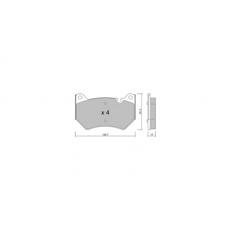 Plaquettes de frein GT2i Club Avant pour AUDI Q5 II (FYB, FYG) 50 TFSI e QUATTRO 266cv 2016-06-01-