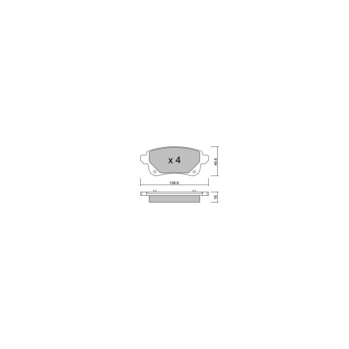 Plaquettes de frein GT2i Club Arrière pour RENAULT Espace V (JR_) 1.8 RS TCe 280 (B9M6) 279cv 2015-02-01-2023-03-01 Plaquettes de frein GT2i Club Arrière pour RENAULT Espace V (JR_) 1.8 RS TCe 280 (B9M6) 279cv 2015-02-01-2023-03-01