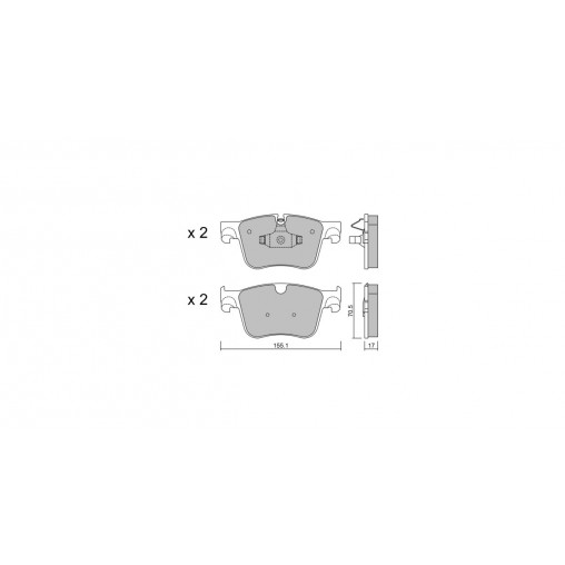 Plaquettes de frein GT2i Club Avant pour CITROEN Grand C4 Spacetourer (3A_, 3E_) 1.6 PureTech 180 181cv 2018-04-01- Plaquettes de frein GT2i Club Avant pour CITROEN Grand C4 Spacetourer (3A_, 3E_) 1.6 PureTech 180 181cv 2018-04-01-