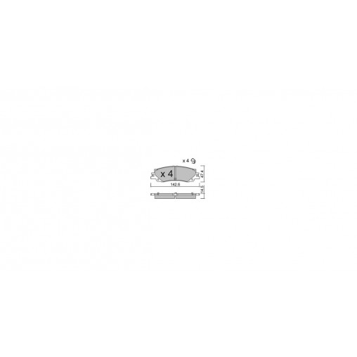 Plaquettes de frein GT2i Club Arrière pour TOYOTA Land Cruiser VIII 300 (_J3_) 3.4 415cv 2021-07-01-
