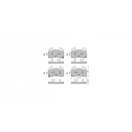 Plaquettes de frein GT2i Club Avant pour ALFA ROMEO Tonale (965_) 2.0 268cv 2022-03-01- Plaquettes de frein GT2i Club Avant pour ALFA ROMEO Tonale (965_) 2.0 268cv 2022-03-01-