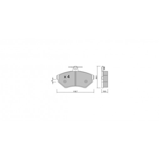 Plaquettes de frein GT2i Club Avant pour AUDI A4 I (8D2, B5) 1.8 quattro 126cv 1994-11-01-2001-12-01 Plaquettes de frein GT2i Club Avant pour AUDI A4 I (8D2, B5) 1.8 quattro 126cv 1994-11-01-2001-12-01