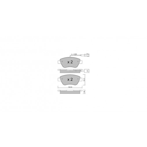 Plaquettes de frein GT2i Club Avant pour OPEL Adam 1.0i 12V, 1.2i 16V, 1.4i 16V 2012-19 - Etriers de frein Bosch Plaquettes de frein GT2i Club Avant pour OPEL Adam 1.0i 12V, 1.2i 16V, 1.4i 16V 2012-19 - Etriers de frein Bosch
