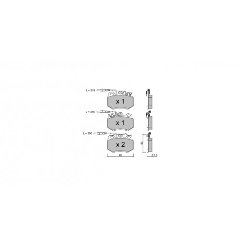 Plaquettes de frein GT2i Club Avant pour CITROEN ZX Break (N2) 1.8 T 20V Cupra 157cv 1993-10-01-1999-07-01