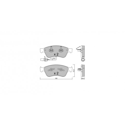 Plaquettes de frein GT2i Club Avant pour AUDI A8 II (4E2, 4E8, D3) S8 quattro 451cv 2002-10-01-2010-07-01 Plaquettes de frein GT2i Club Avant pour AUDI A8 II (4E2, 4E8, D3) S8 quattro 451cv 2002-10-01-2010-07-01