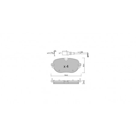 Plaquettes de frein GT2i Club Avant pour CUPRA Born 77 e-boost 232cv 2021-08-01-