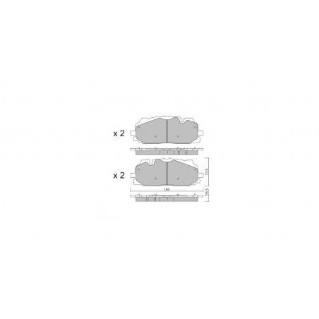 Plaquettes de frein GT2i Club Avant pour AUDI RS3 -S3 (8Y) RS3 2.5i 20V TFSi 2020- Etriers de frein Ake