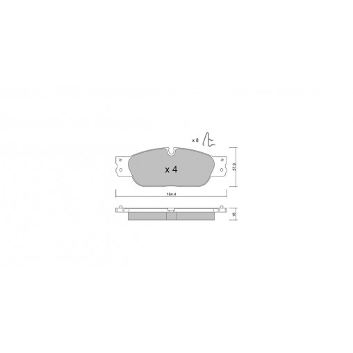Plaquettes de frein GT2i Club Avant pour JAGUAR S-Type II (X200) 4.2 305cv 1999-01-01-2008-12-01 Plaquettes de frein GT2i Club Avant pour JAGUAR S-Type II (X200) 4.2 305cv 1999-01-01-2008-12-01
