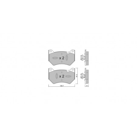 Plaquettes de frein GT2i Club Avant pour AUDI Q5 II Sportback (FYT) 3.6 FSI 281cv 2020-11-01-