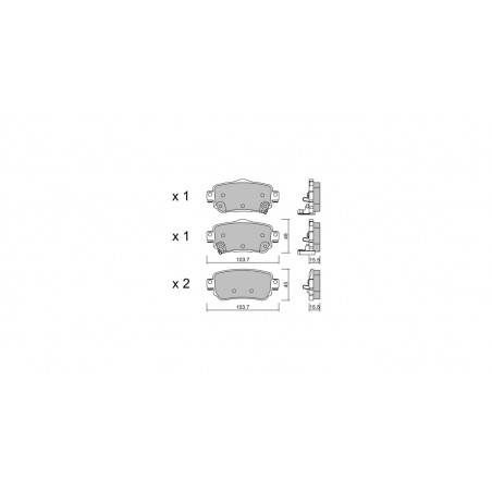 Plaquettes de frein GT2i Club Arrière pour NISSAN Leaf (ZE1) Electric 218cv 2017-08-01-