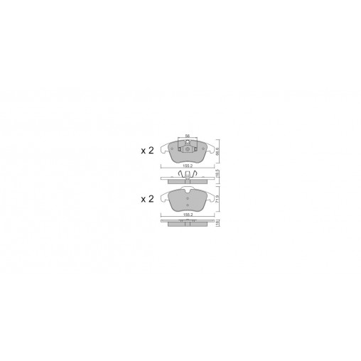 Plaquettes de frein GT2i Club Avant pour PEUGEOT 508 I (8D_) 2.0 BlueHDi 180 181cv 2010-11-01-2018-12-01 Plaquettes de frein GT2i Club Avant pour PEUGEOT 508 I (8D_) 2.0 BlueHDi 180 181cv 2010-11-01-2018-12-01