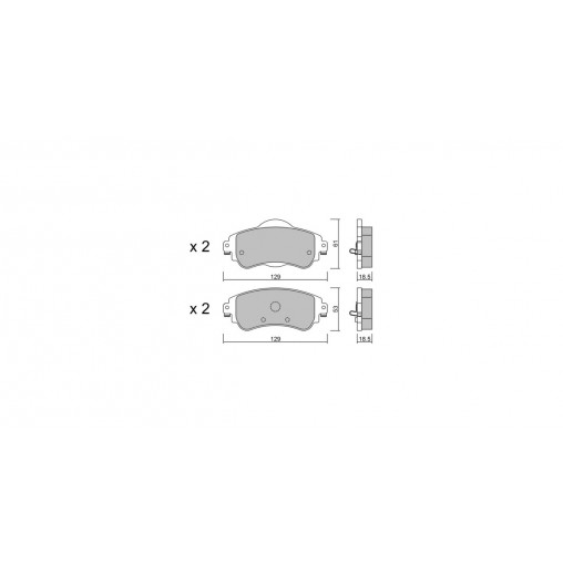 Plaquettes de frein GT2i Club Avant pour CITROEN C4 II (B7) 35 TFSI 150cv 2009-11-01- Plaquettes de frein GT2i Club Avant pour CITROEN C4 II (B7) 35 TFSI 150cv 2009-11-01-